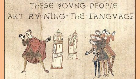 1 the english language is changing faster than